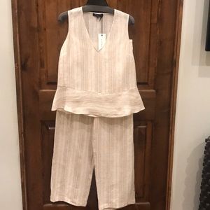 NWT Maven West Linen Top and pant